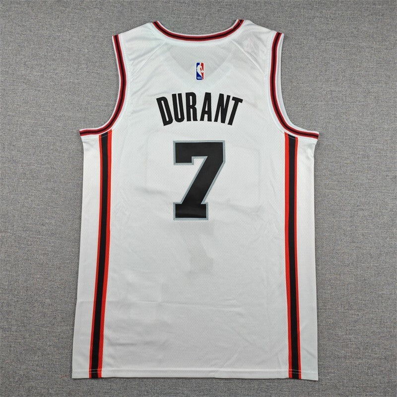 Houston Rockets #7 Kevin Durant Rockets 7 White City Edition s-xxl Style 1