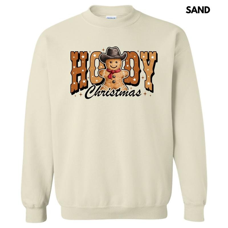 Howdy Gingerbread Christmas Sweatshirt 'NLB' T-Shirts, Hoodie | WearSparks.com