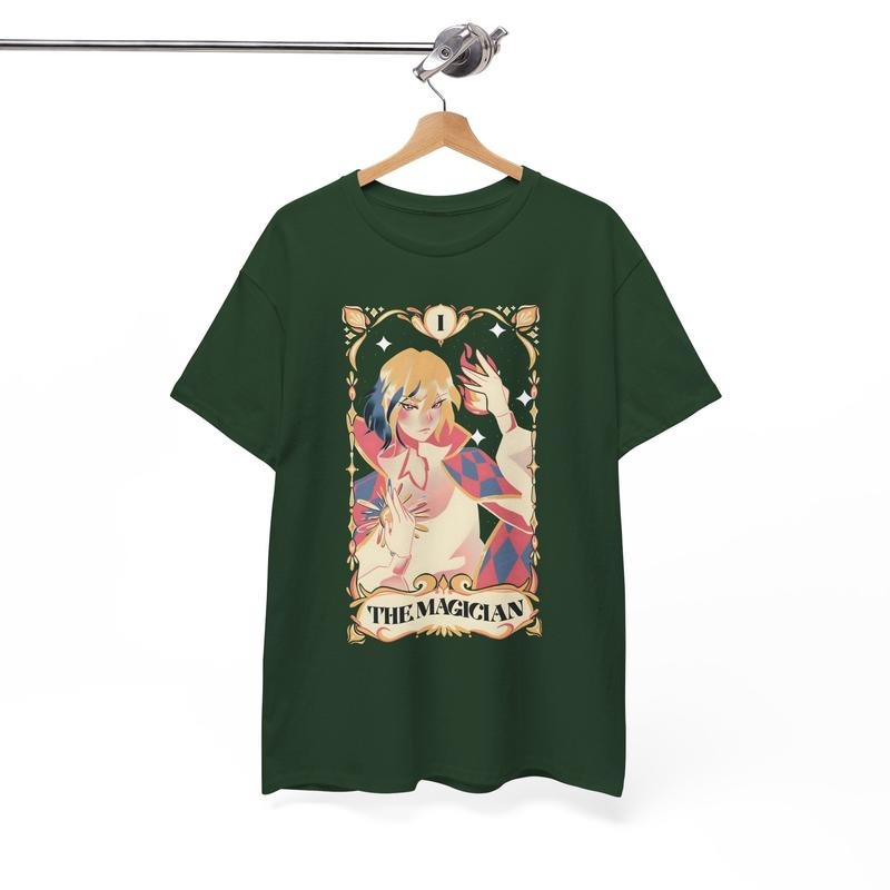Howl Tarot Card Shirt, Sophie and Howl Howls Moving Castle T-Shirt, Calcifer, Ghibli Shirt, Hayao Miyazaki, Studio Ghibli...
