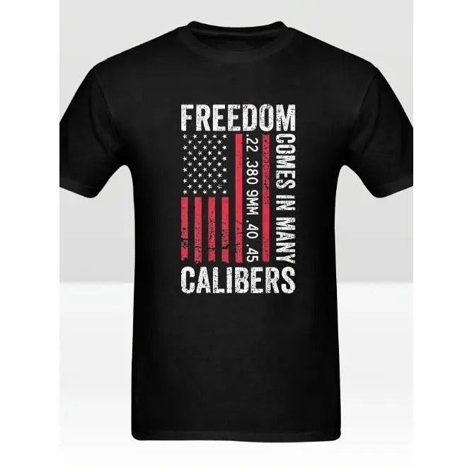Humorous Pro Gun T-Shirt - Men's Breathable Short Sleeve Tee