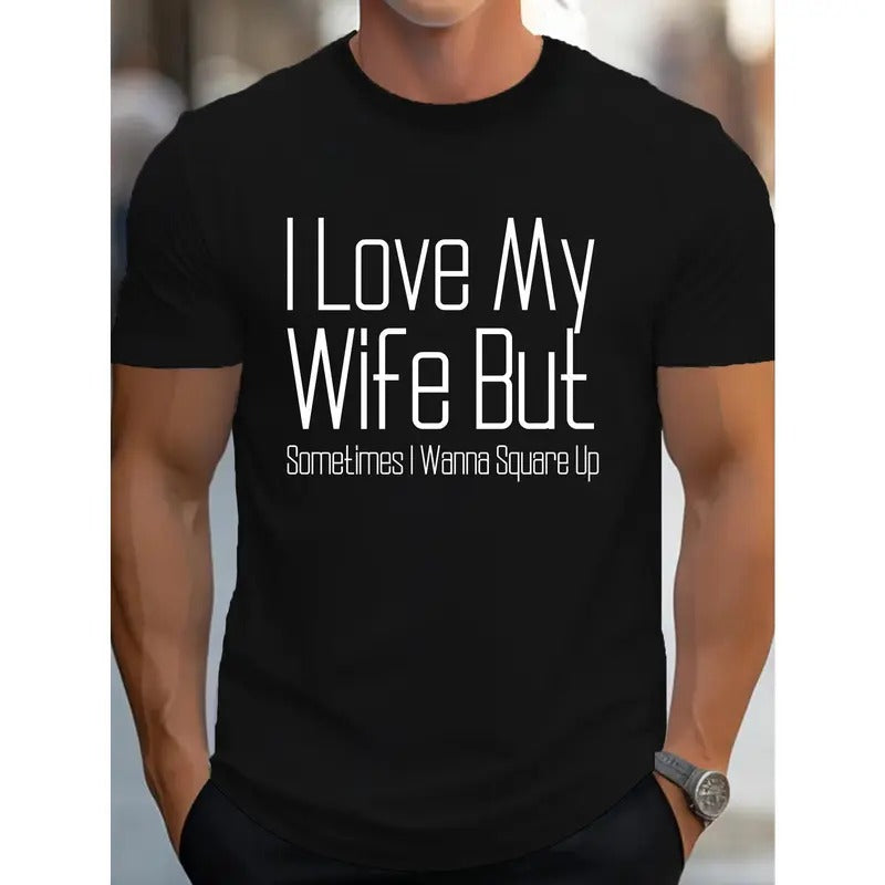 Humorous print, high quality breathable material, outdoor men's clothing, high quality cotton Made in USA T-Shirts,...
