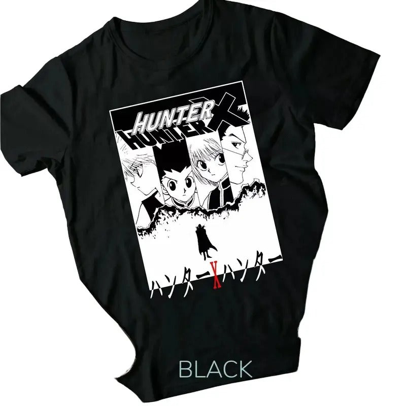 Hunter X Hunter Gon Killua hxh ANIME MANGA à manches courtes Unisexe T-Shirt Hoodie, Sweatshirt | WearSparks.com