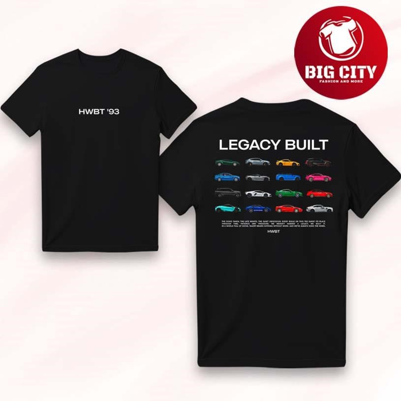 Hwbt LEGACY 2026 Two Sided Shirt
