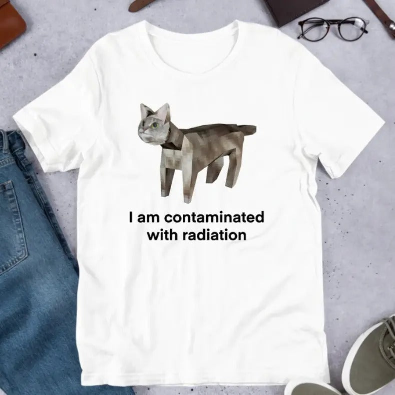 I Am Contaminated Funny Cat Meme Shirt Hoodie, Sweatshirt | WearSparks.com
