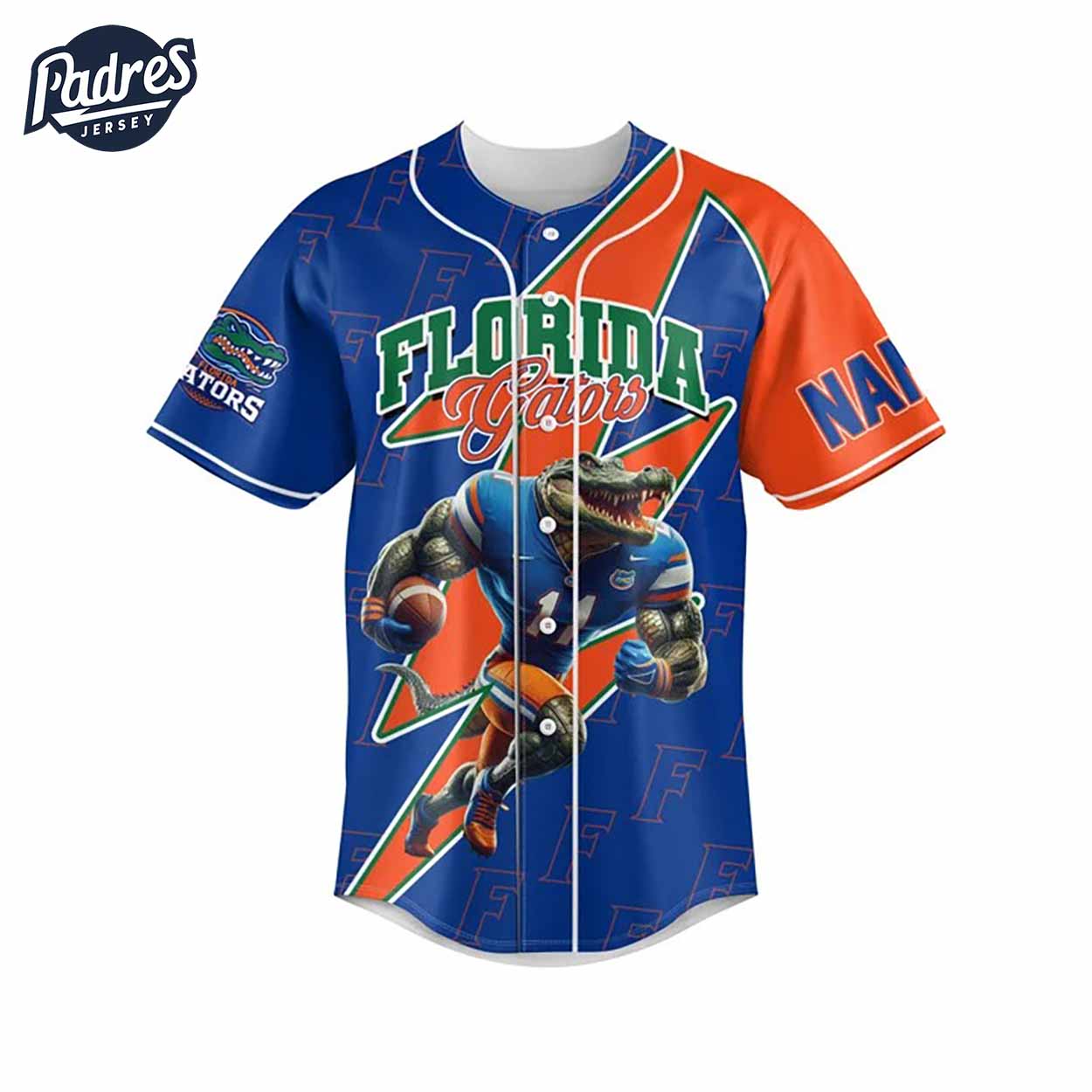 I Am Die Hard Fan Your Approval Is Not Required Florida Gators Football Baseball Jersey Gifts Fans - Padres... (Image 2)