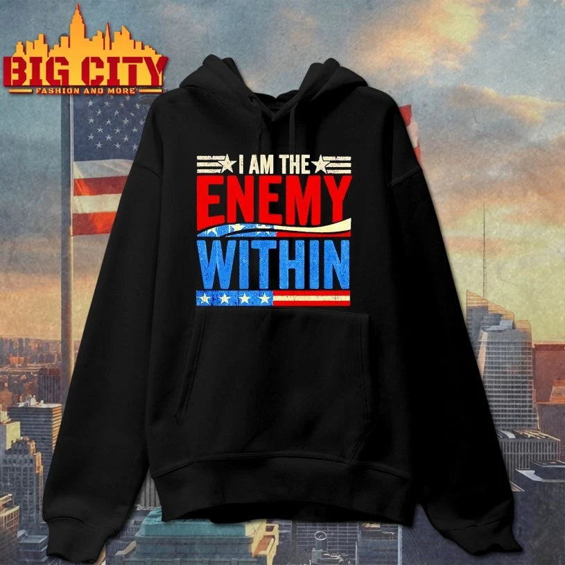 I Am The Enemy Within USA shirt