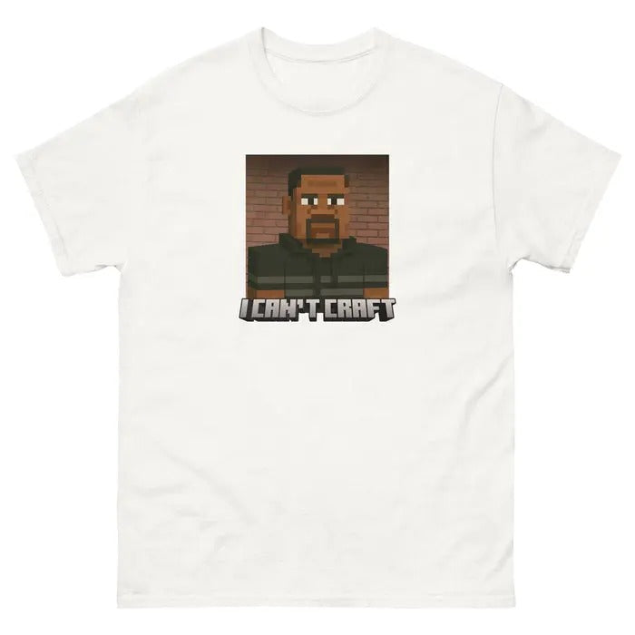 I Can't Craft George Floyd Graphic Tee Featuring Bold Parody Design and Controversial Meme Humor Hoodie, Sweatshirt