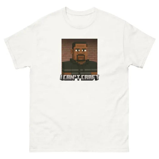 I Can't Craft George Floyd Graphic Tee Featuring Bold Parody Design and Controversial Meme Humor Hoodie, Sweatshirt