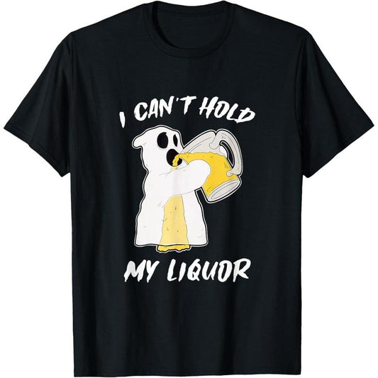 I Can't Hold My Liquor Ghost Halloween Beer T-Shirt  made in us Hoodie, Sweatshirt | WearSparks.com