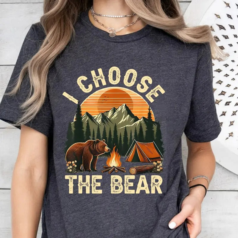 I Choose The Bear Shirt, Womens Rights Tshirt, Female Empowerment, Trendy  Shirt, Bear Vs Man Shirt, Roe V Wade Hoodie,...