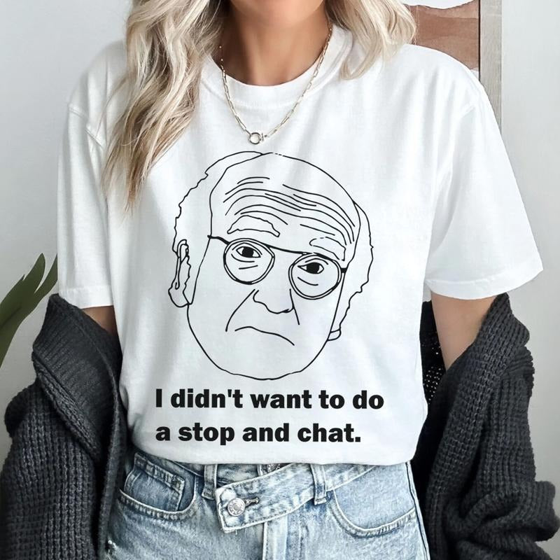 I Didn't Want To Do A Stop And Chat Seinfeld Tee George Costanza Shirt Hoodie, Sweatshirt | WearSparks.com
