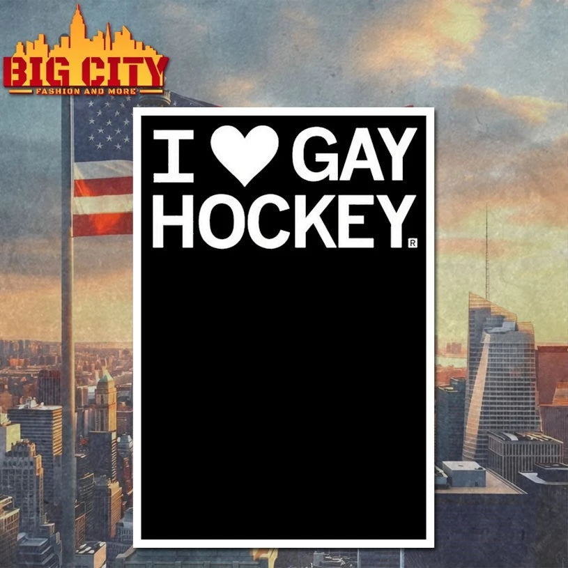 I Heart Gay Hockey Shirt