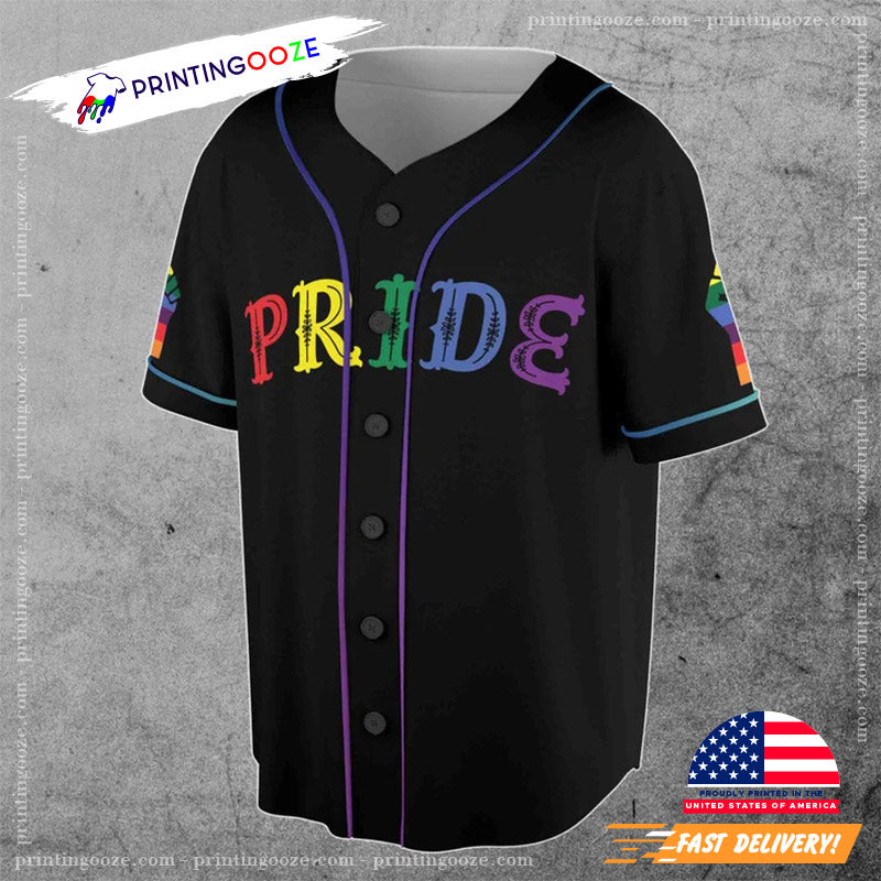 I Licked It So It’s Mine Pride Month Baseball Jersey