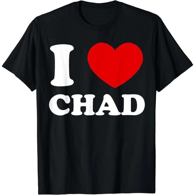 I Love Chad I Heart Chad Funny Chad T-Shirt Hoodie, Sweatshirt | WearSparks.com