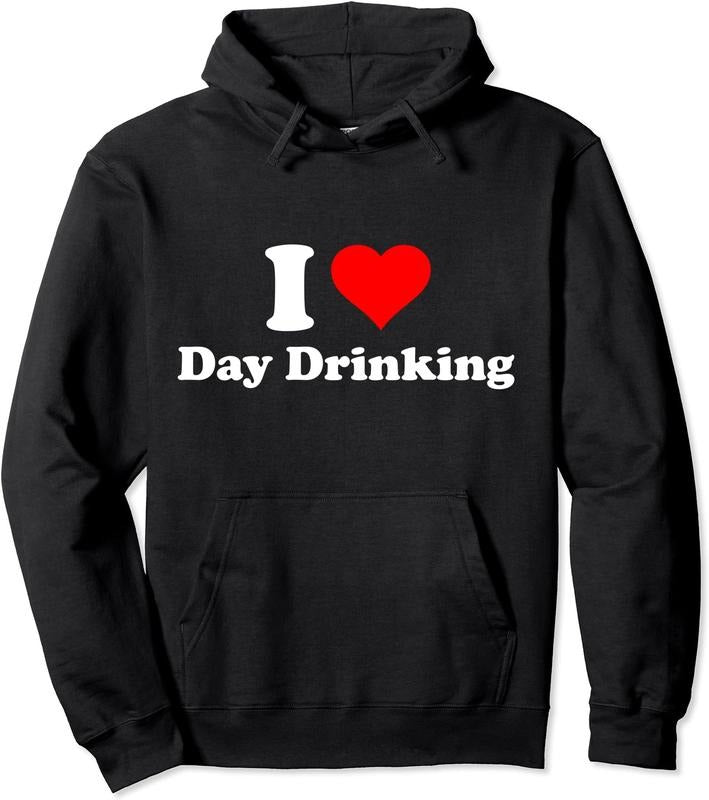 I Love Day Drinking Hoodie | Unisex Hooded Sweatshirt T-Shirts | WearSparks.com