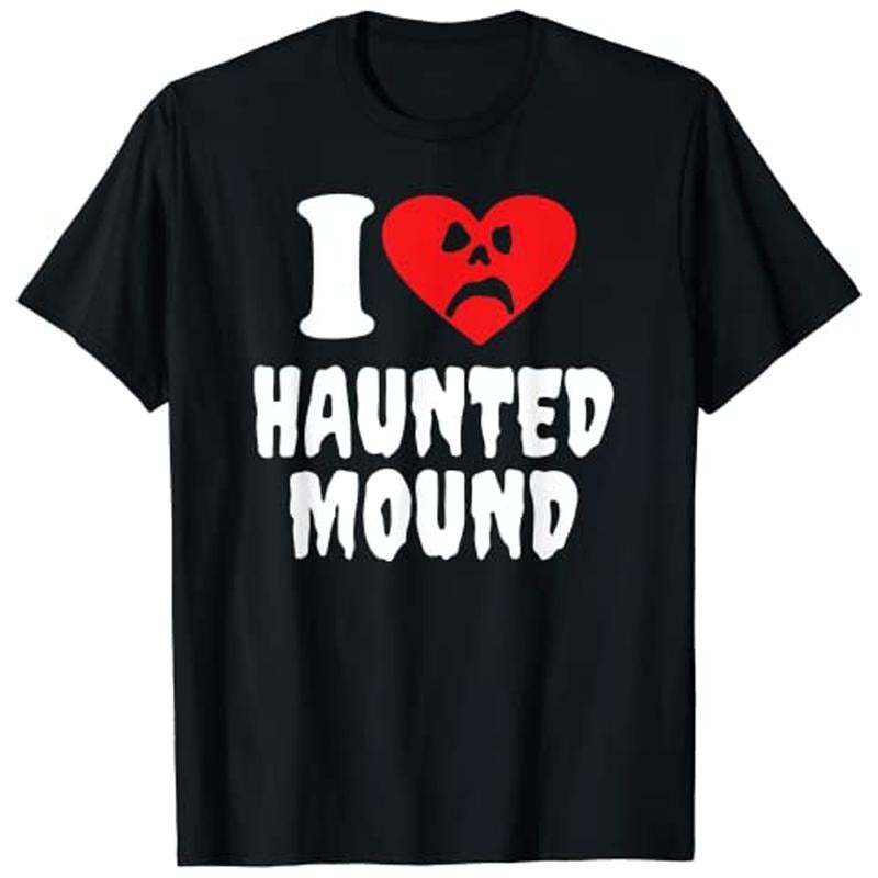 I Love Haunted Mound Sematary T-Shirt | Unisex Cotton Tee Gift | Size S-5XL | NEW Hoodie, Sweatshirt | WearSparks.com