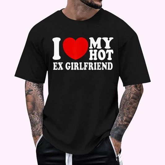 I Love Heart My Hot Ex Girlfriend MR & MRs His & Her T-Shirt