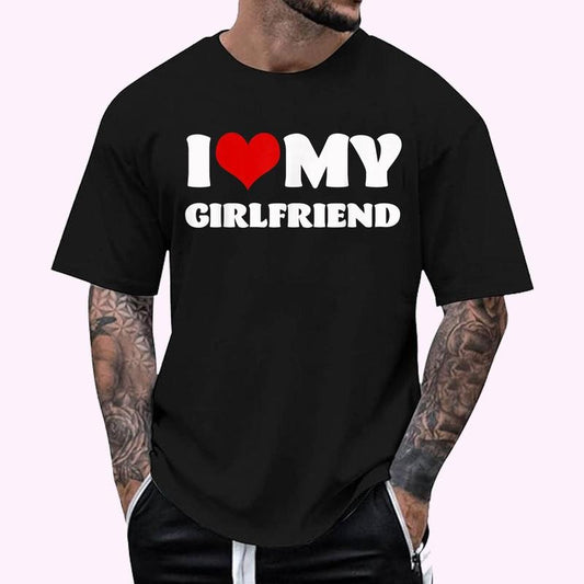 I Love My Girlfriend Shirt I Heart My Girlfriend Tshirt T-Shirt