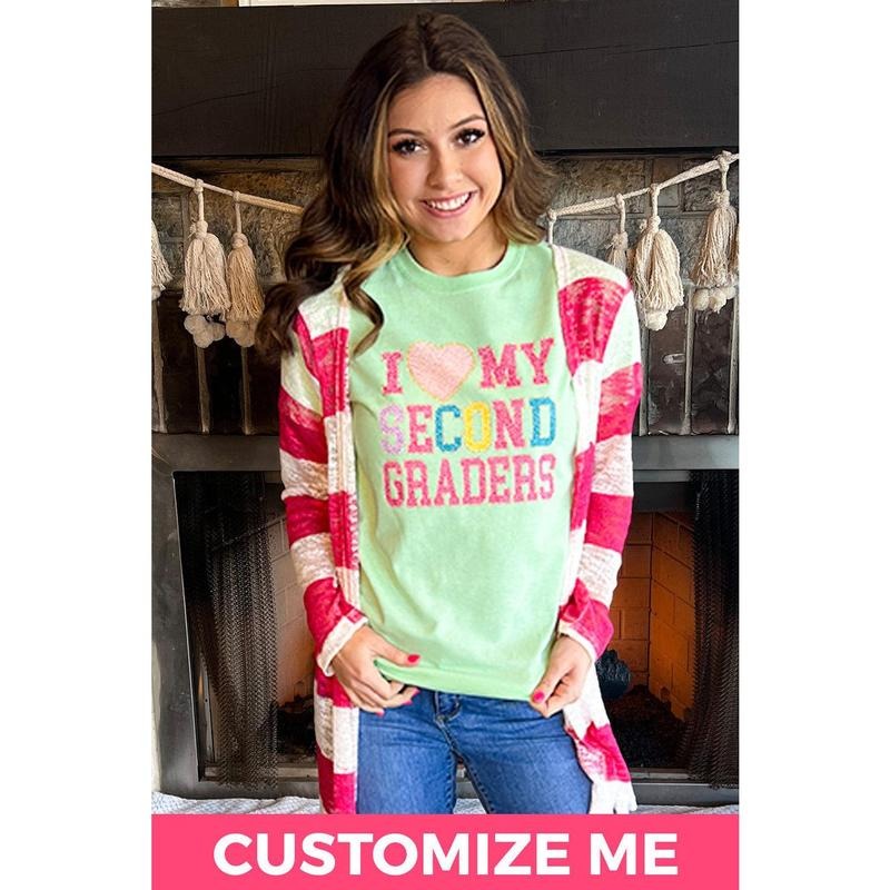 I Love My Grade Level Teacher T-Shirt Hoodie, Sweatshirt | WearSparks.com