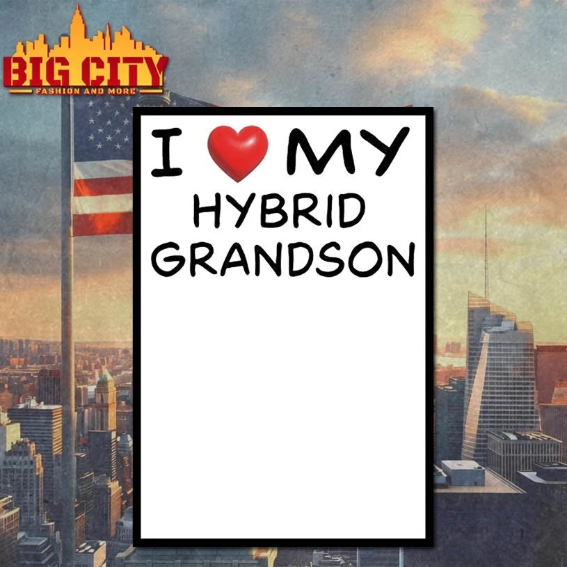 I Love My Hybrid Grandson shirt