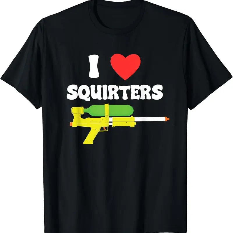 I Love Squirters T-Shirt | Unisex Cotton Tee, Size S-5XL Hoodie, Sweatshirt | WearSparks.com