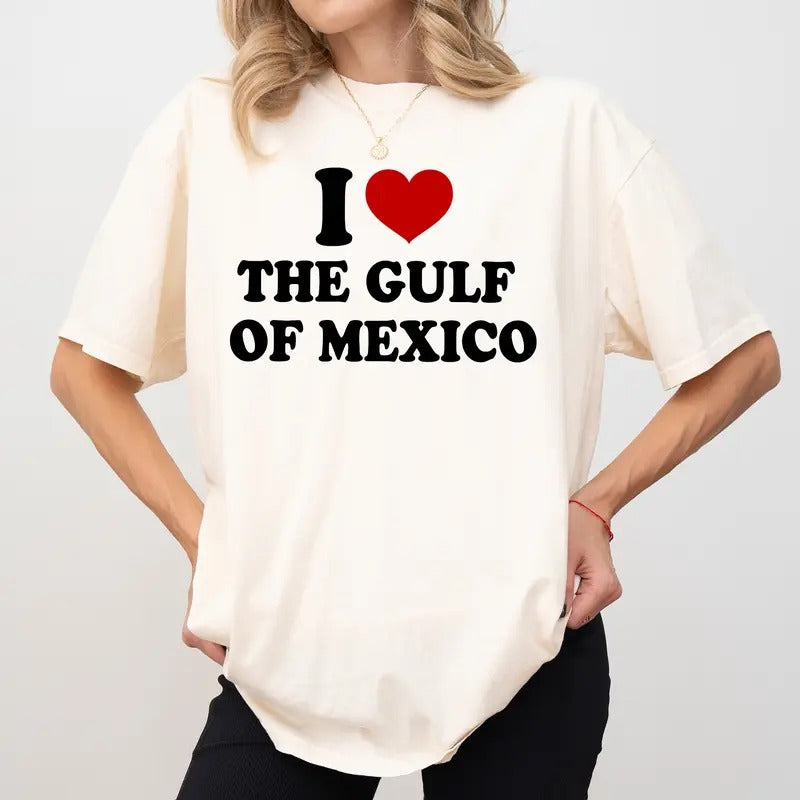 I Love The Gulf Of Mexico Comfort Colors Shirt, Mexico 1550 T-shirt, Mexico Summer Vacation Shirt, Unisex Clothing...