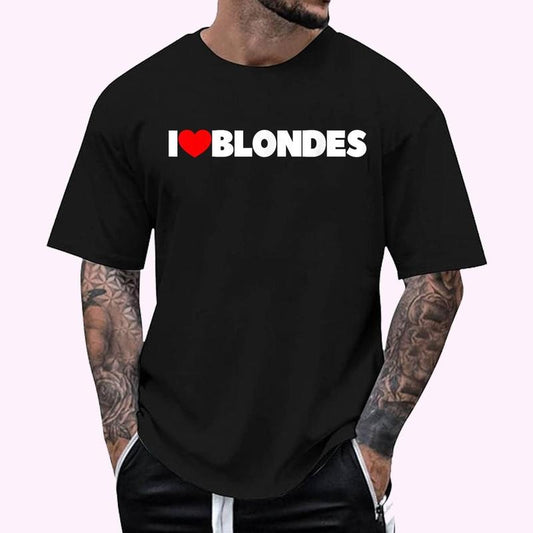 I Love (Heart) Blondes T-Shirt