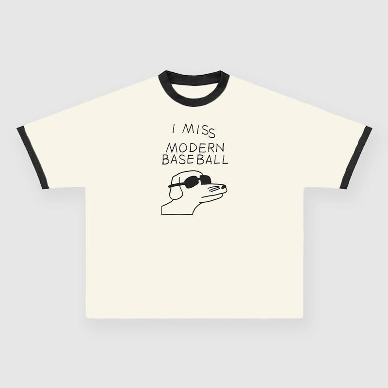 I Miss Modern Baseball Custom Printed T-Shirt Hoodie, Sweatshirt | WearSparks.com