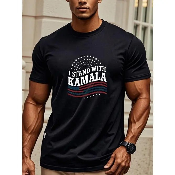 I STAND WITH KAMALA President Kamala Harris HARRIS 2024 Vote President Harris T-Shirt Harris T-Shirts Harris Merchandise...