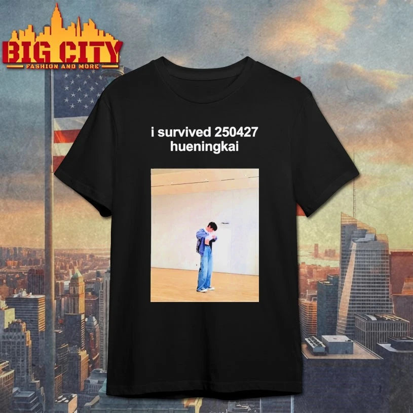 I Survived 250427 Hueningkai shirt