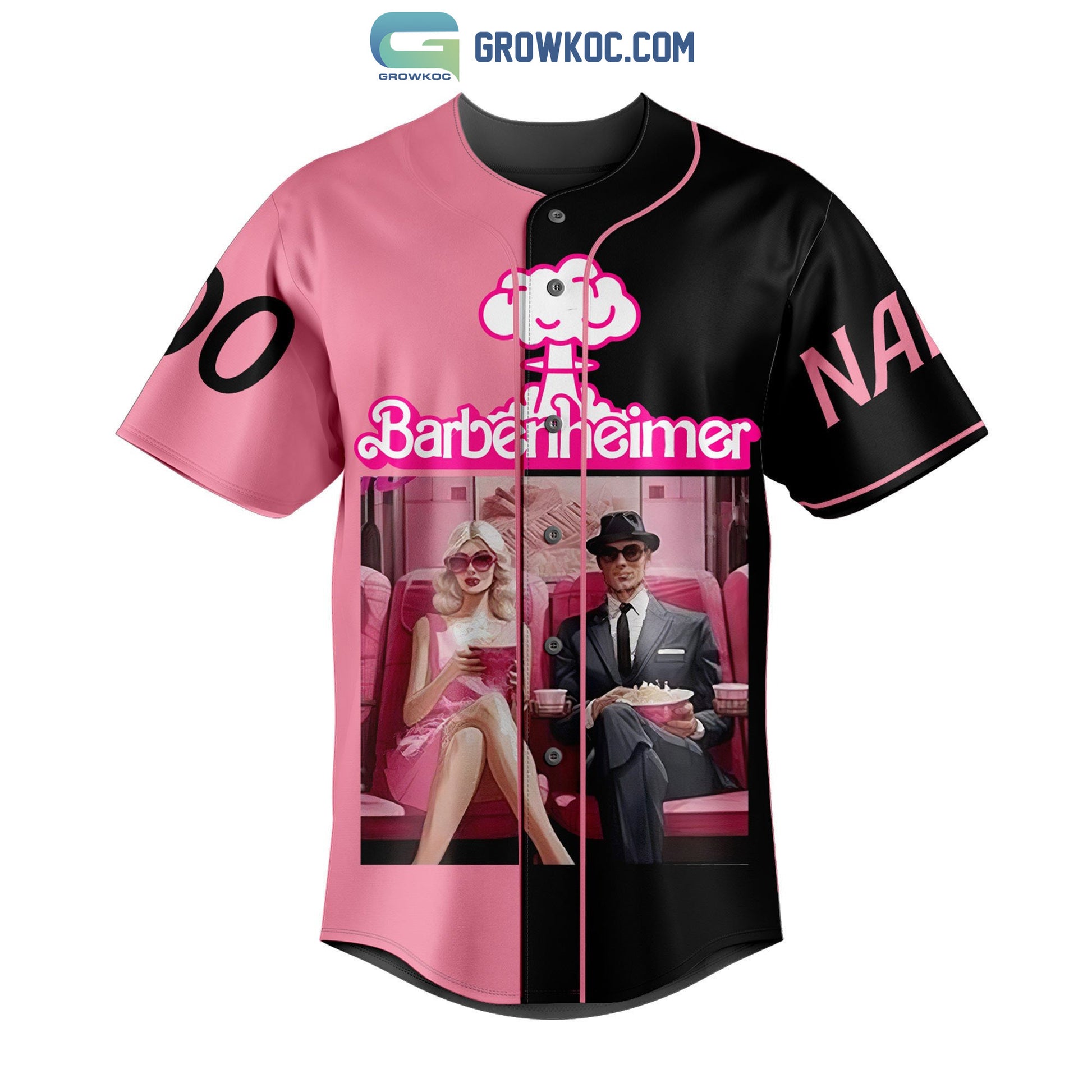 I Survived Barbenheimer 2023 Personalized Baseball Jersey