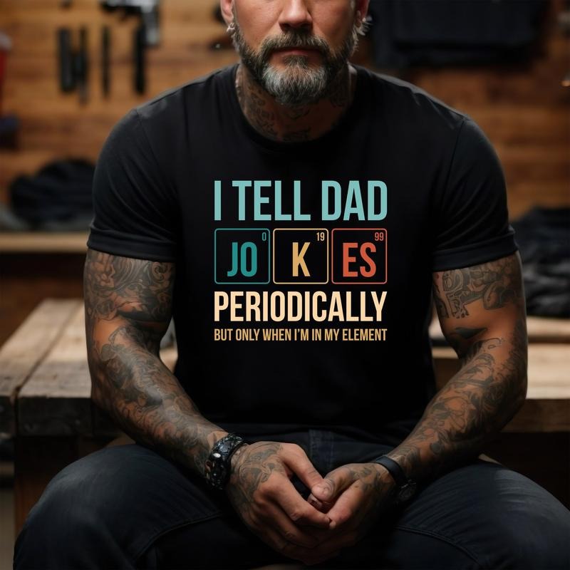 I Tell Dad Jokes Shirt, Fathers Day Shirt, I Tell Dad Jokes Periodically, Dad Jokes Shirt, Daddy Shirt, Awesome dad...
