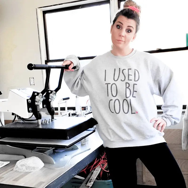 I Used To Be Cool Crewneck Sweatshirt T-Shirts, Hoodie | WearSparks.com