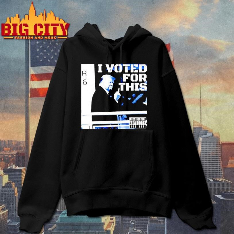 I Voted For This Trump Middle Finger Shirt