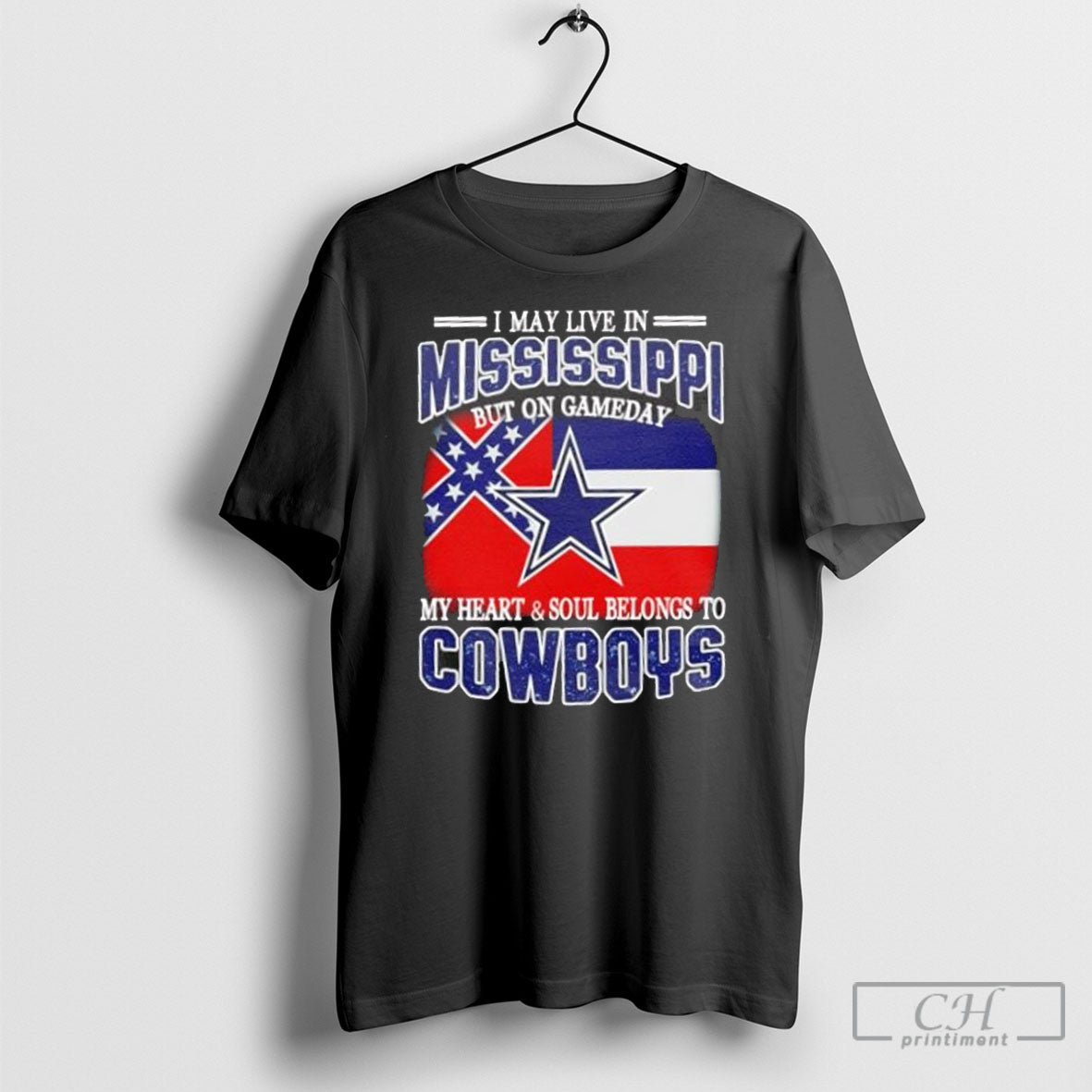 I Live In Mississippi And On Gameday My Heart And Soul Belongs To Dallas Cowboys