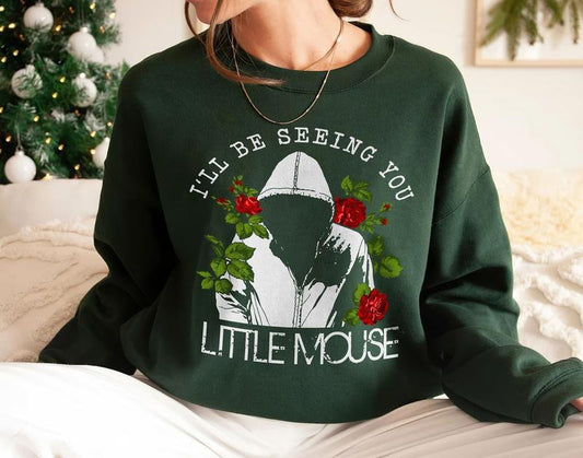 I'll Be Seeing You Soon Little Mouse Sweatshirt, Haunting Adeline Merch, Zade and Adeline HD Carlton Hoodie, Spicy...