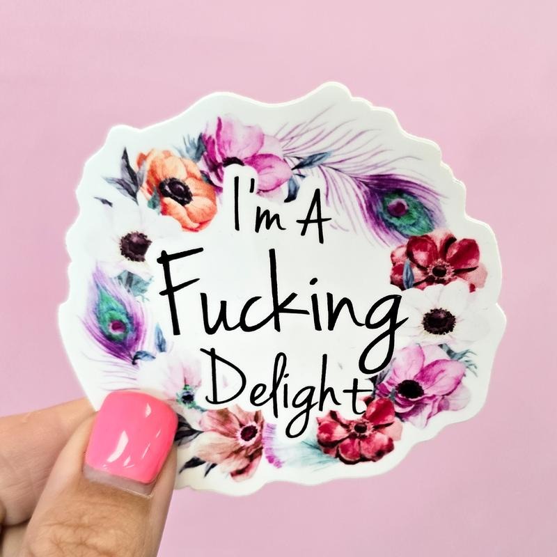I'm A Delight Decorative Vinyl Sticker T-Shirts, Hoodie, Sweatshirt | WearSparks.com
