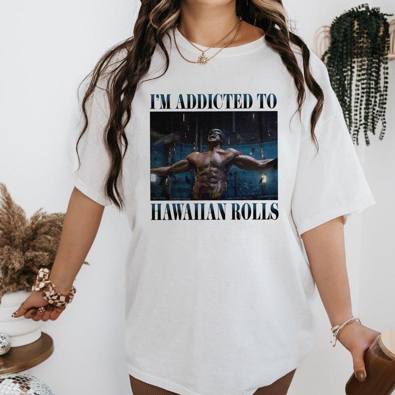I'm Addicted To Hugh Jackman's Hawaiian Rolls Shirt, Hugh Jackman Hot Shirt, Hugh Jackman Abs Cotton Fabric Everyday Wear...