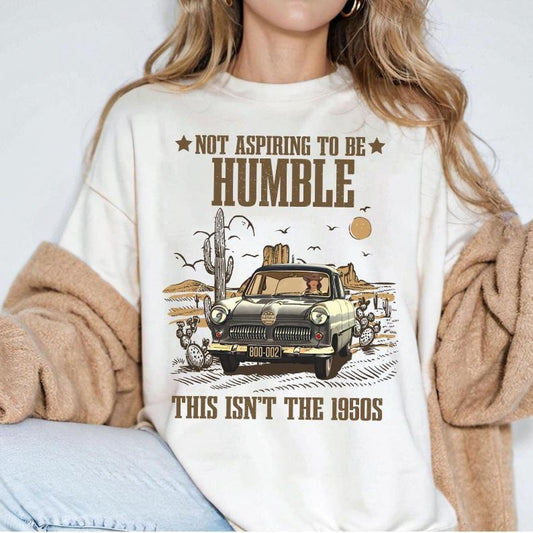 I'm Not Aspiring to Be Humble Harris Walz 2024 Shirt