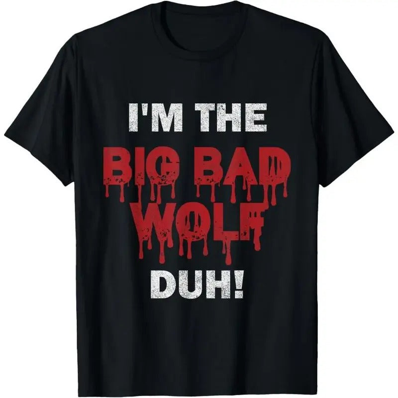 I'm the bad wolf duh costume for DIY halloween party T-Shirt Hoodie, Sweatshirt | WearSparks.com