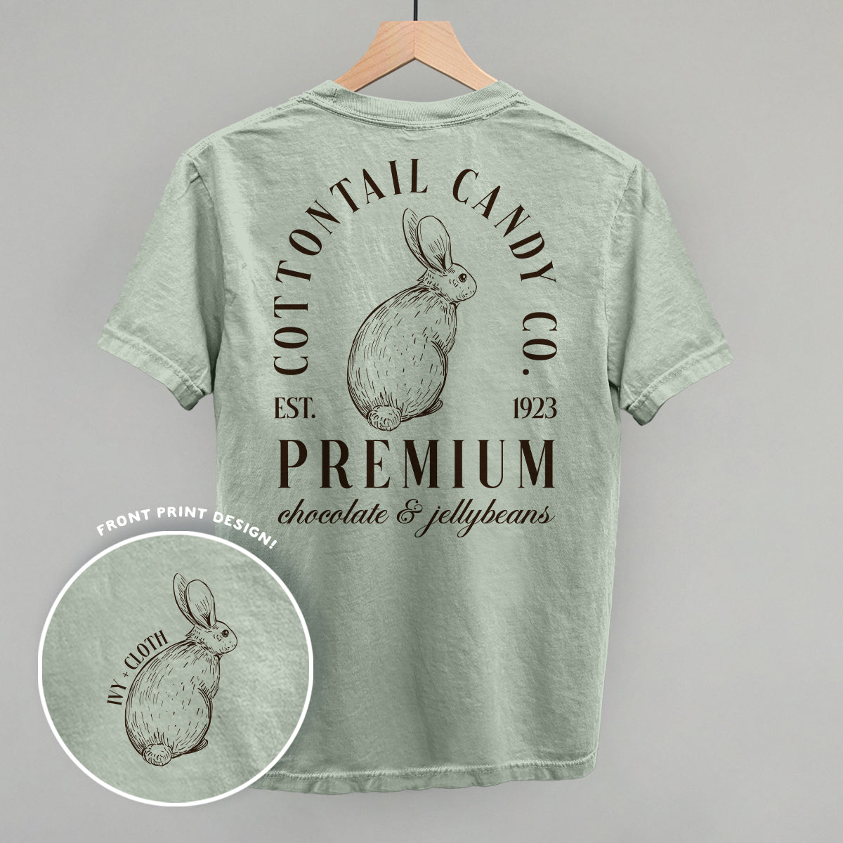 Cottontail Candy Co. (Back Print) T-Shirts, Hoodie, Sweatshirt | WearSparks.com (Image 2)
