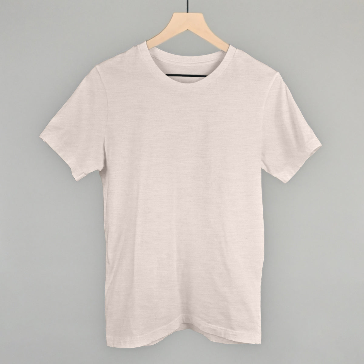 Blank Heather Tee Shirt Hoodie, Sweatshirt | WearSparks.com (Image 2)