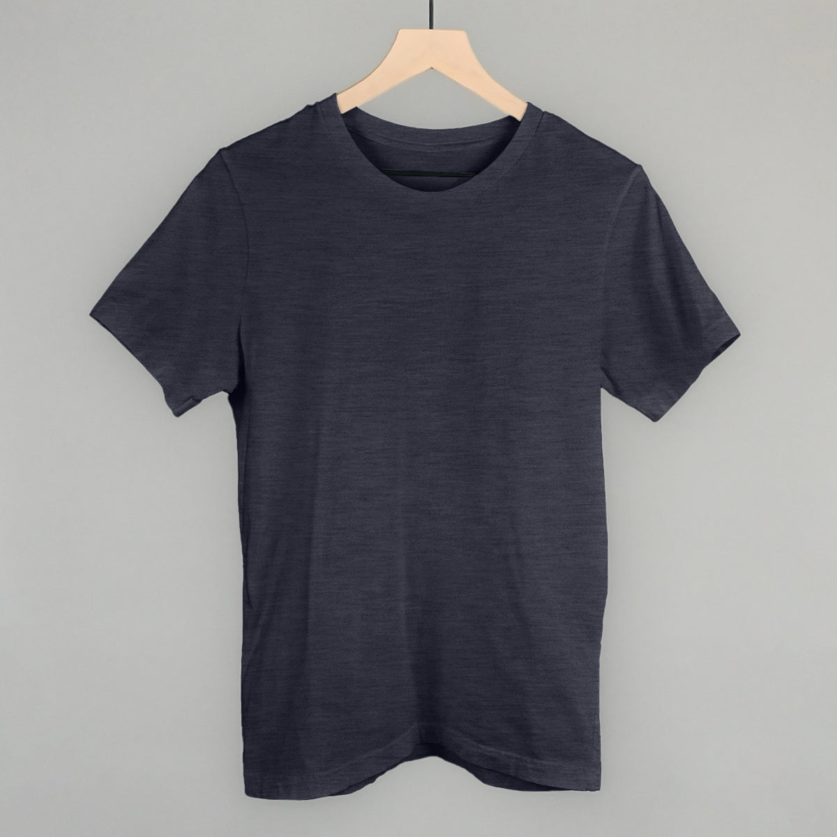 Blank Heather Tee Shirt Hoodie, Sweatshirt | WearSparks.com (Image 5)