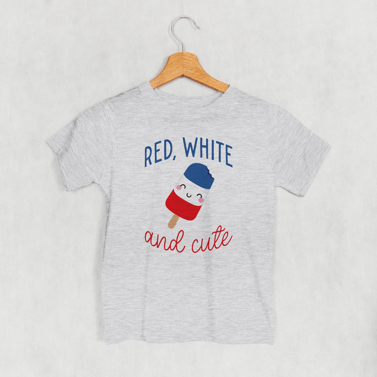Red, White And Cute (Kids) T-Shirts, Hoodie, Sweatshirt | WearSparks.com (Image 2)