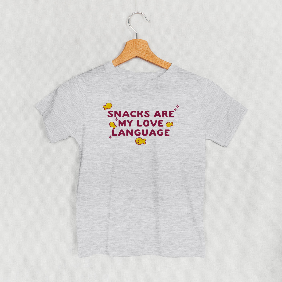 Snacks Are My Love Language (Kids) T-Shirts, Hoodie, Sweatshirt | WearSparks.com (Image 1)