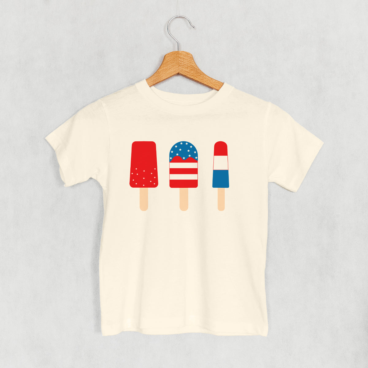 Red White & Blue Popsicles (Kids) T-Shirts, Hoodie, Sweatshirt | WearSparks.com (Image 3)
