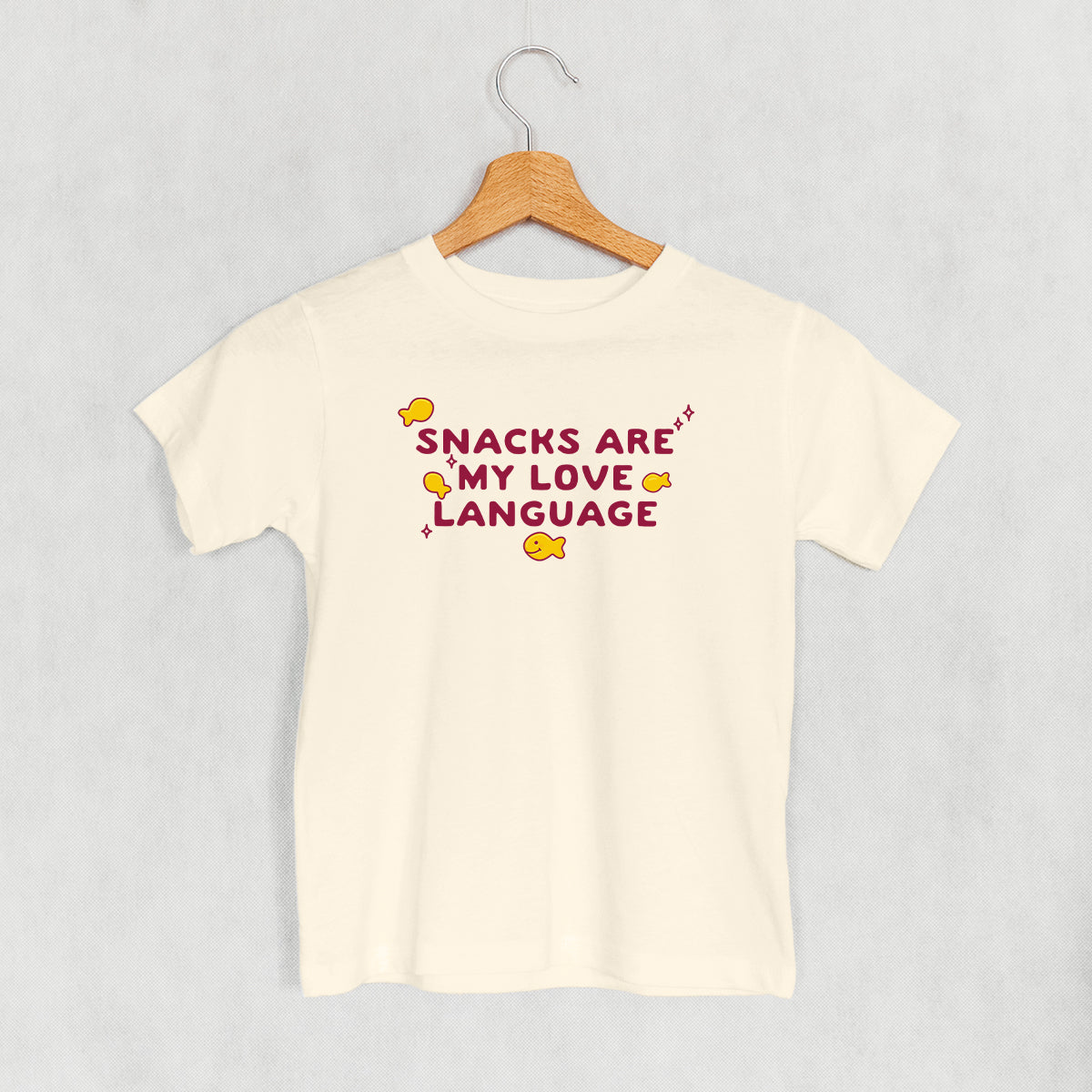 Snacks Are My Love Language (Kids) T-Shirts, Hoodie, Sweatshirt | WearSparks.com (Image 2)