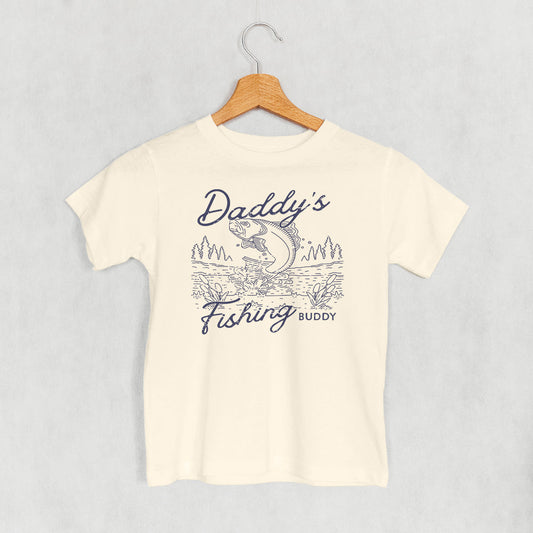 Daddy's Fishing Buddy (Kids) T-Shirts, Hoodie, Sweatshirt | WearSparks.com (Image 1)
