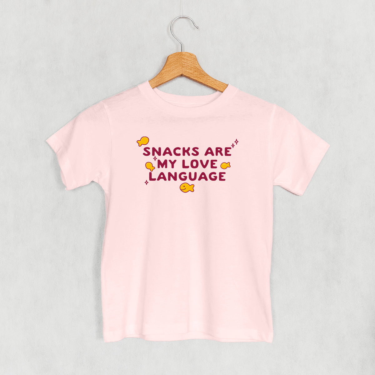 Snacks Are My Love Language (Kids) T-Shirts, Hoodie, Sweatshirt | WearSparks.com (Image 3)