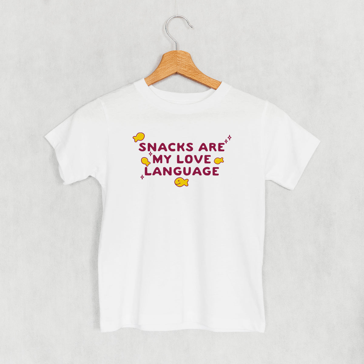 Snacks Are My Love Language (Kids) T-Shirts, Hoodie, Sweatshirt | WearSparks.com (Image 4)